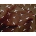 thumbnail image 4 of oneOone Silk Tabby Fabric Plus Sign Kasuri Print Fabric By Yard 42 Inch Wide, 4 of 4