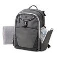 thumbnail image 1 of Jeep Adventurers Backpack Diaper Bag - Grey/Black, for Newborn +, 1 of 4