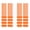 Orange, variant on YAOMOBB Football Eye Stickers Self Adhesive Waterproof Eye Strips Strong Stickiness Easy to Apply Decorative PVC DIY Bright Color 100 Pairs