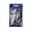 thumbnail image 1 of MYG 10pcs Combination Spanner Set Small Wrench Metric / SAE Imperial Portable Tool, 1 of 9