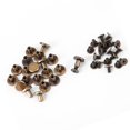 thumbnail image 1 of Brass Rivets, Screw Rivets Leather  Rivet, Flat Rivet Screws Flat Head Rivets, For DIY For Repairing Works, 1 of 8
