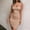 Khaki, variant on Elvqul Womens Pink Dresses Square Neck Sleeveless Mini Dresses Pullover Solid Color 2026 Summer Cami Dress for Women Bodycon