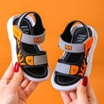 thumbnail image 5 of IUJSOY Kid Sandals Boy Summer Open Toe Sports Sandals Adjustable Straps for Toddler Little Big Kid, 5 of 5