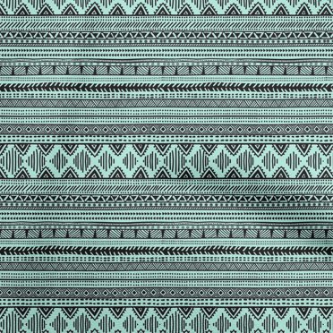 oneOone Coton Cambric Bleu Bébé Tissu Tribal Bricolage Vêtements Courtepointe Tissu Imprimé Tissu au Mètre 42 Pouces de Large