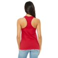 thumbnail image 2 of Bella Canvas 6008 Women`s Jersey Racerback Tank, S, Red, 2 of 3
