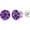 Purple-PP6, variant on TIMIFIS Earrings Classic Sterling Silver Stud Earrings, Hypoallergenic Earrings - Summer Savings Clearance
