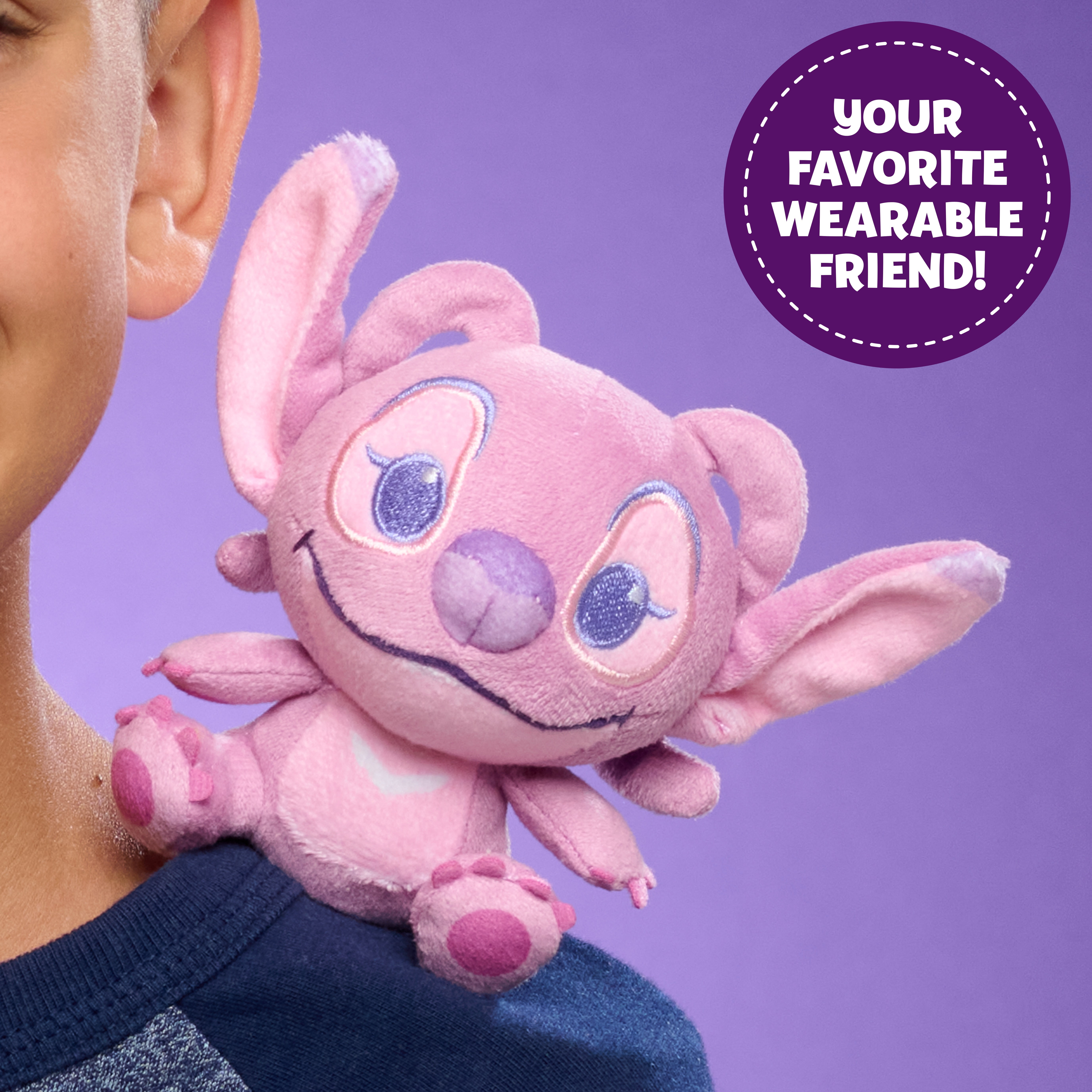 Disney Stitch Angel Perch’d Shoulder Plush for Fans & Collectors