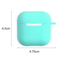 thumbnail image 4 of PENGXIANG Dustproof Soft Silicone Wireless Bluetooth-compatible Earphones Case Protective Cover for Airpods Pro 4, 4 of 11