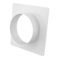 thumbnail image 4 of Air Vent Duct Connector Flange Straight Ventilation Pipe Plastic Ducting Tools, 4 of 8