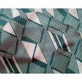 thumbnail image 4 of oneOone Silk Tabby Fabric Parallelogram & Triangle Geometric Fabric Prints By Yard 42 Inch Wide, 4 of 4
