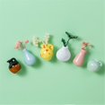 thumbnail image 2 of Clearance! Vase Magnets Ceramic Vase Refrigerator Magnets 3D Ceramic Flower Vase Cute Plant Vase Fridge Magnets Kitchen Decoration, 2 of 9