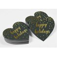 thumbnail image 4 of Inkdotpot Gold Foil Paper Hang Tags Happy Holiday Favor Tags 100 Pieces, 4 of 6
