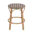 thumbnail image 3 of Butler Specialty Company Ballito 24 in. Seat Height Oval Rattan Counter Stool - Orange and Brown, 3 of 8