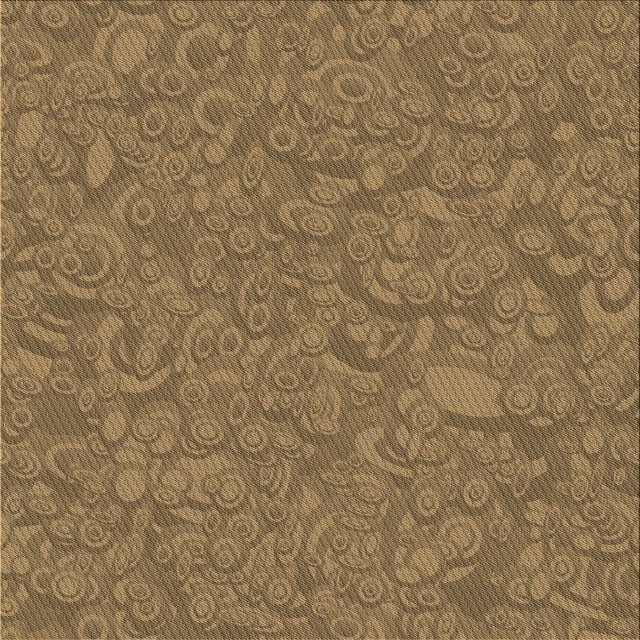 Ahgly Company Tapis d'Intérieur Lavables en Machine, Carrés, Transitionnels, Marron, 7' Carré