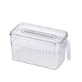 thumbnail image 2 of TopLLC Closet Organizers and Storage Refrigerator Food Storage Box Food Grade Preservation Box Kitchen Vegetable Dumpling Sorting Box Refrigerated Food Storage Box Plastic kitchen storage box, 2 of 7