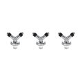 thumbnail image 4 of stanreset Washing Machine Floor Drain Connector Washroom Kitchen Sewer Deodorant Y Shape 3Set, 4 of 6