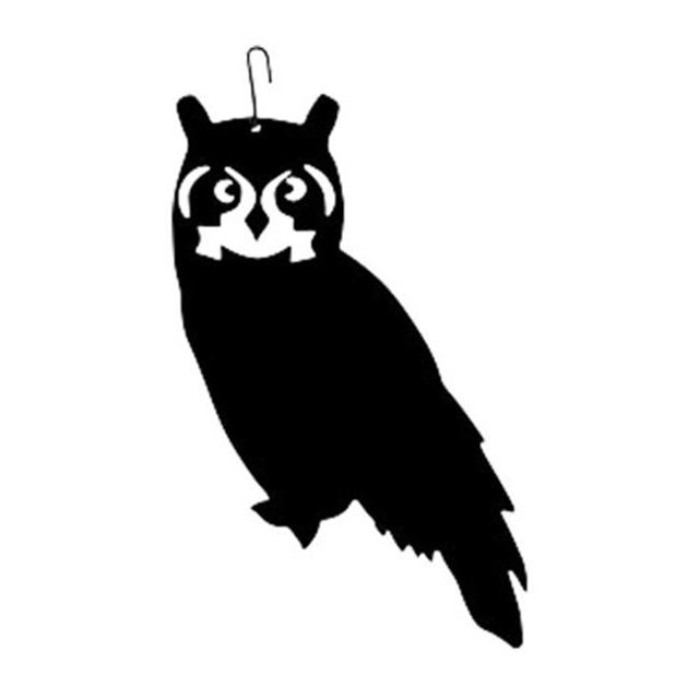 Village Wrought Iron HOS-224 Owl Silhouette Decoration