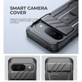 thumbnail image 3 of Dexnor for Google Pixel 9 Case with Slide Camera Cover & Built-in Screen Protector & Heavy-Duty Kickstand,Full-Body Protective Cover Rugged Bumper Cases for Pixel 9 2024, Black, 3 of 8