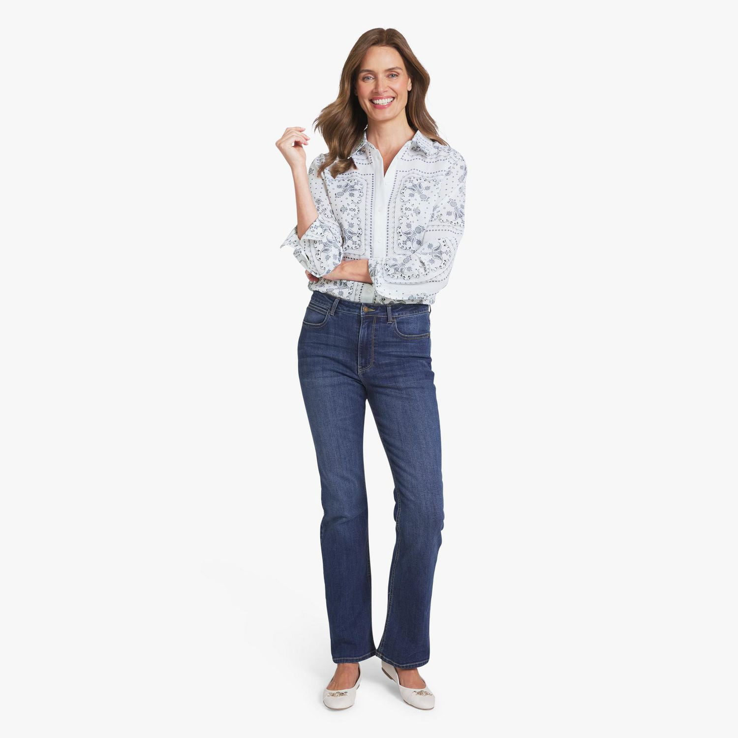 Chaps Printed Shirt