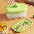 thumbnail image 4 of Ice Cube Tray with Lid and Bin, Ice Cube Trays, Ice Cube Maker Molds for Freezer with Container, Crushed Ice Tray for Chilling Drinks Coffee Juice Wine, 4 of 6