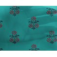 thumbnail image 4 of oneOone Georgette Viscose Fabric Leaves & Floral Block Print Sewing Fabric BTY 42 Inch Wide, 4 of 5