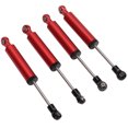 thumbnail image 1 of 4Pcs RC Car Shock Absorber Aluminum Alloy Oil Damper for 1/10 Simulation Climbing Car 110mm Red,, 1 of 5