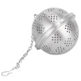 thumbnail image 2 of Ball Tea Strainer, Uniform Mesh, Rotating Lock Design Ball Seasoning Ball, For Tea Spices S, 2 of 8