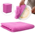 thumbnail image 2 of XIPYYKM 1Pc Microfiber Cleaning Cloth, Soft Absorbent, Lint Free, Streak Free, Non-Abrasive, Reusable and Washable, 12" x 12", 2 of 9