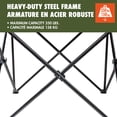 thumbnail image 2 of Ozark Trail Big Event Chair, Holds up to 350lbs, 600D Polyester,  Purple Color, 2 of 11