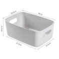 thumbnail image 1 of Handle Desktop Baskets Desktop Sundries Organizer Desktop Storage Basket PP Cosmetic Storages Box Desktops Sundries Organizer With Handle For Household, 1 of 2