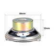 thumbnail image 2 of Unique Bargains Haut-Parleur Carré 5W 66mm 8 Ohms pour Audio DIY 2 Pcs, 2 of 3