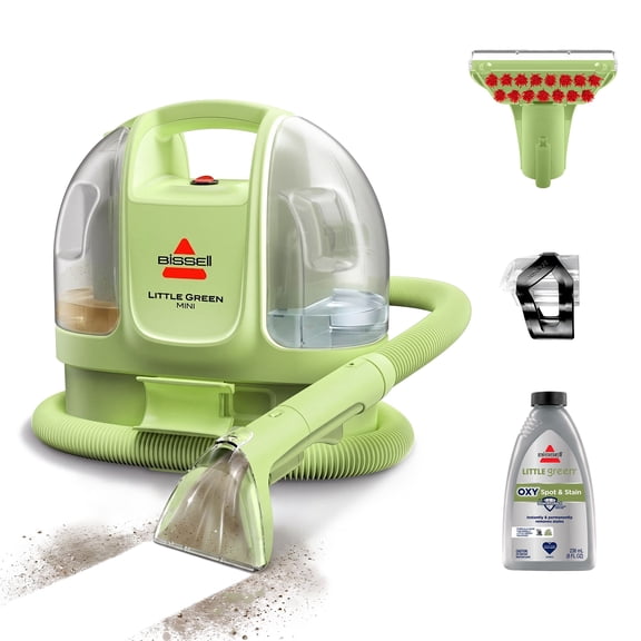 BISSELL Little Green Mini Corded Portable Carpet and Upholstery Deep Cleaner