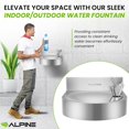 thumbnail image 3 of Alpine Industries Wall Mounted Indoor Outdoor Water Fountain, 3 of 9