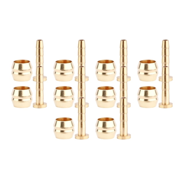 Olive Hose Olive Insert Bike Disc Brake Hose Insert, 10 Set Hydraulic Disc Brake Hose Olive Connector Insert, for BH90 BH59 Replacement Part - BH59 13.2x4.6mm