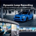thumbnail image 3 of REDTIGER Dash Cam Front and Rear, 4K Dash Cam with 64GB Card Built-in WiFi & GPS, 4K/2.5K Front+1080P Rear Dash Camera with View Night Vision, LCD Screen Display, Loop Recording,Black, 3 of 9