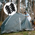 thumbnail image 4 of FONDOTIN 24Pcs Plastic Tent Pole Connectors Black Canopy Tent Parts For Backyard Use, 4 of 8