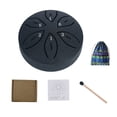 thumbnail image 2 of Boovnll Tool Kit, Mini Rain Drum 3-Inch 6-Tone Steel Tongue Drum Percussion Instrument Children's Drum Portable Small Drum with Storage Bag, Tool Set, Home Essentials, Household Essentials, 2 of 5