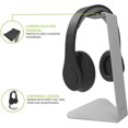 thumbnail image 2 of Kanto H1S Support Universel pour Casque avec Rembourrage en Silicone Incurvé, Argent, 2 of 6