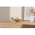 thumbnail image 5 of of Lever Keyed Entry Door Lever Handle Lock Universal Door Knob Hardware Nickel Brushed Color (MRCA), 5 of 5