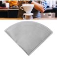 thumbnail image 4 of Filtre à Café Réutilisable en Maille d'Acier Inoxydable Flexible Filtre à Café Permanent Sans Papier Cône de Filtre à Main pour Machine à Café, 4 of 4