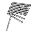 thumbnail image 4 of 1/8inch Cutting Edge 10pcs Tungsten Carbide End Mill Milling Kit Set Ball Nose End CNC Router Bits For Home Industrial, 4 of 8