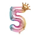 thumbnail image 1 of Agiferg Crown Number Foil Balloons Number Ballon Happy Birthday Party Decoration 32 Inch, 1 of 2