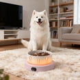 thumbnail image 3 of Large Outdoor Heated Pet Bowl with Thermostatic Control for Winter Water Dish Use, 3 of 4