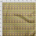 thumbnail image 4 of oneOone Silk Tabby Yellow Fabric Geometric Sewing Craft Projects Fabric Prints By Yard 42 Inch Wide, 4 of 4