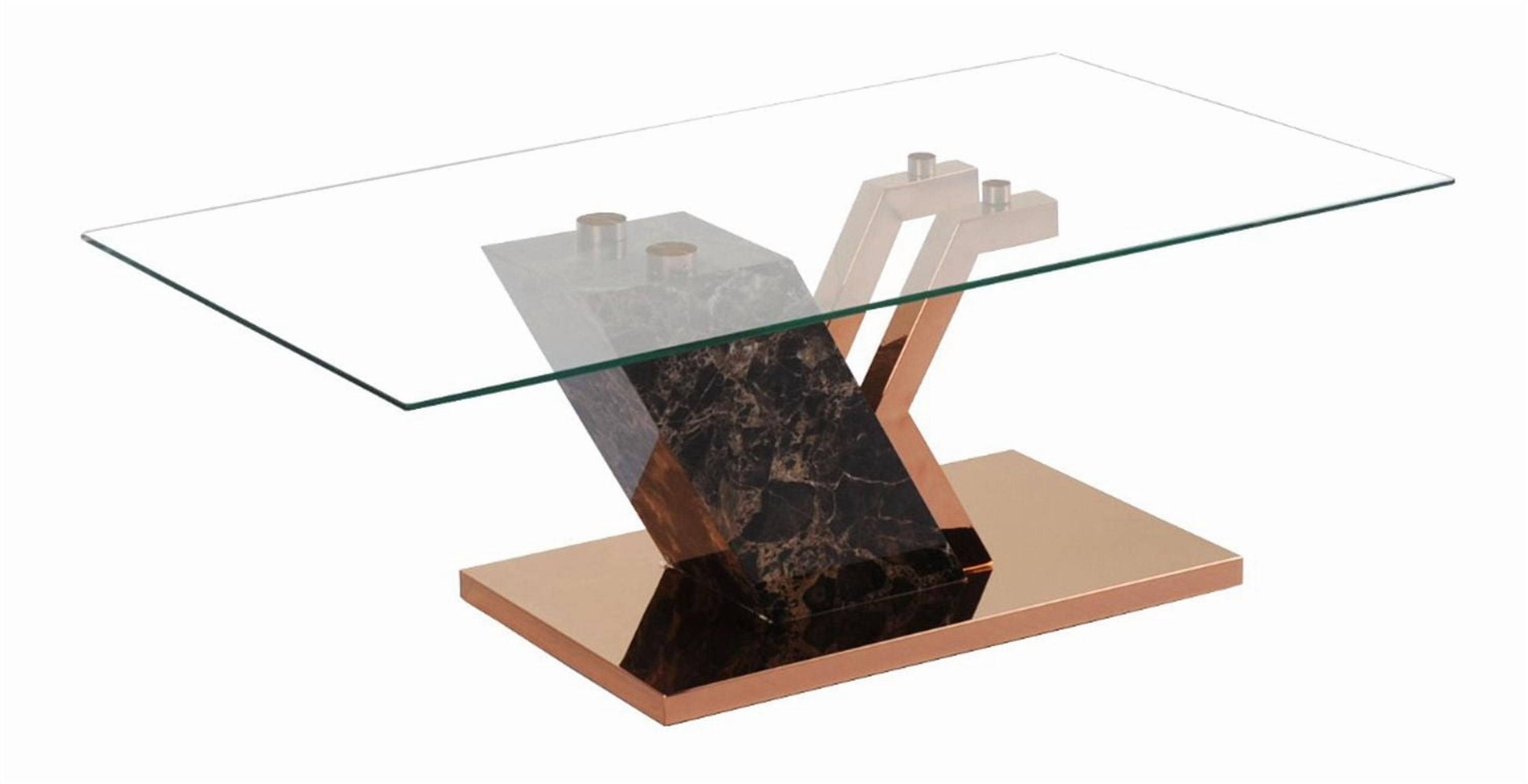 Canadian Oyster Dining Table Rose Gold