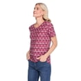 thumbnail image 4 of Iyla Women'S Printed Jacquard T-Shirt, 4 of 6