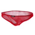 thumbnail image 1 of MERIGLARE Pantalon Bikini en Maille pour Homme Pailleté - Rouge, G L, 1 of 9