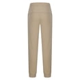 thumbnail image 4 of EGNMCR Men's Lightweight Pants, Cargo Pants Men, Linen Pants Men Men's Drawstring Elastic Waist And Solid Color Pocket Hoodie Binding Leg Pants Tracksuit Pants Men Polyester Pants, 4 of 5