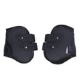 thumbnail image 2 of 2Pcs Bottes de Tendon de Cheval Ensemble, Robustes Bottes de Garde de Tendon de Coquille PU Réglables pour les Chevaux, Sangles Ouvertes, Fonction Tampon pour Sauter et Courir, Protéger les Articulations des Jambes de Cheval, 2 of 8