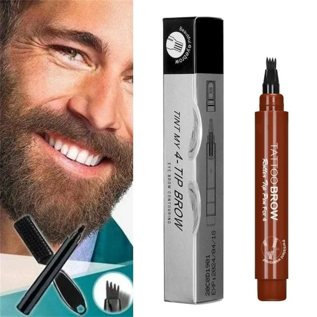RXIRUCGD Trousse de Stylo de Remplissage pour Barbe